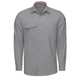 Red Kap® Men's Cooling Long Sleeve Work Shirt - TSM4GV