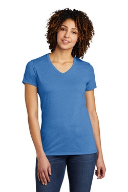 Allmade  Women's Tri-Blend V-Neck Tee AL2018