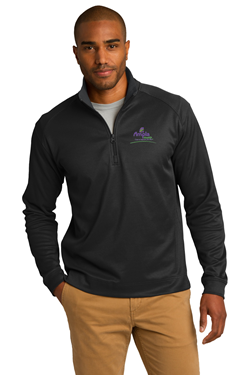 Port Authority Vertical Texture Quarter-Zip Pullover. K805