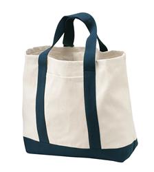 Port and Company - 2-Tone Shopping Tote. B400