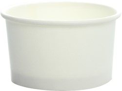Lollicup, Karat®, C-KDP5W, Food Container, 5 oz, Paper, White, 87 mm
