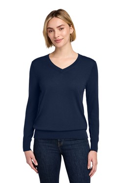 Brooks Brothers Women's Washable Merino V-Neck Sweater BB18411