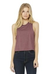 BELLA-CANVAS Women's Racerback Cropped Tank. BC6682