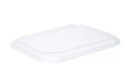 PET Flat Lid, PaperLuxe, Clear, 9 x 7 in