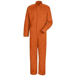 Red Kap® Snap-front Cotton Coverall - CC14OR