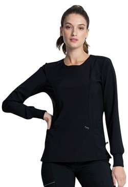Infinity by Cherokee Long Sleeve V-Neck Top - CK781A