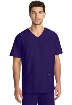 Cherokee Men's 3-Pocket V-Neck Top - CK783A