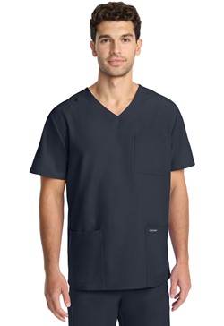 Cherokee Men's 3-Pocket V-Neck Top - CK783A