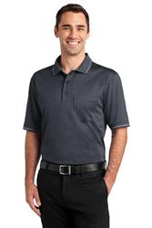 CornerStone Select Snag-Proof Tipped Pocket Polo. CS415