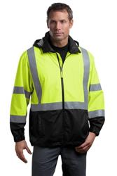 CornerStone - ANSI 107 Class 3 Safety Windbreaker. CSJ25