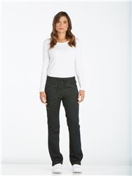 Mid Rise Straight Leg Drawstring Pant