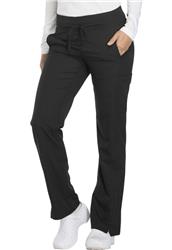 Mid Rise Straight Leg Drawstring Pant DK130