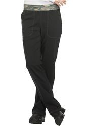 Mid Rise Tapered Leg Pull-on Pant