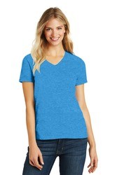 District Women's Perfect Blend V-Neck Tee. DM1190L