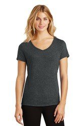 District Women's Perfect Tri V-Neck Tee. DM1350L