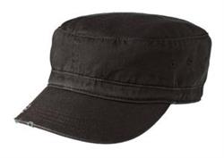 District - Distressed Military Hat. DT605