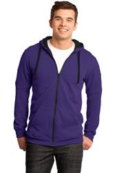District - Young Mens Concert Fleece Full-Zip Hoodie. DT800