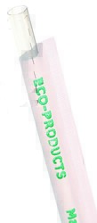 Eco-Products, c6670071, Straw, 7.75 in, Clear, Compostable