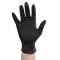 EM-PFNGS SH Gloves P/F NITRILE SMALL BLACK