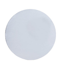 American Alupack, 14107, Pan Board Lid, Round, White, Foil Laminated