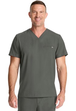 Healing Hands Men's 1-Pocket V-Neck Top - HH758