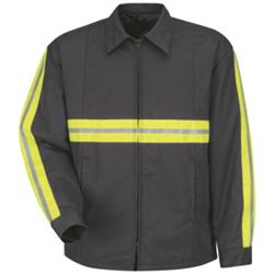 Enhanced Visibility Perma-Lined Panel Jacket JT50EC