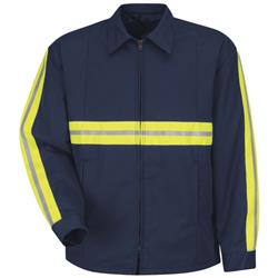 Enhanced Visibility Perma-Lined Panel Jacket JT50EN