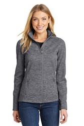 Port Authority Ladies Digi Stripe Fleece Jacket. L231