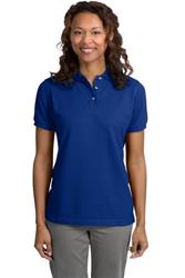 Port Authority - Ladies Pique Knit Polo. L420
