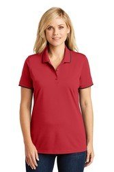 Port Authority Ladies Dry Zone UV Micro-Mesh Tipped Polo. LK111