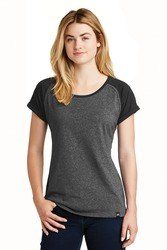 New Era  Ladies Heritage Blend Varsity Tee. LNEA107