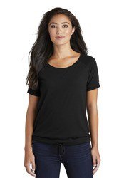 New Era  Ladies Tri-Blend Performance Cinch Tee. LNEA133