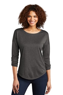 OGIO Ladies Gravitate Scoop Three-quarter -Sleeve . LOG141