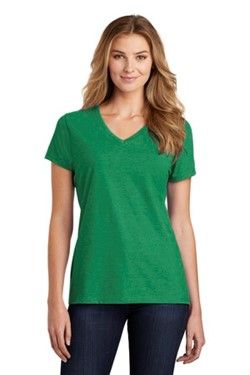 Port & Company Ladies Fan Favorite Blend V-Neck Tee LPC455V