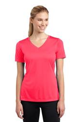 Sport-Tek Ladies PosiCharge Competitor V-Neck Tee. LST353