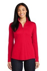 Sport-Tek  Ladies PosiCharge  Competitor  1/4-Zip Pullover. LST357