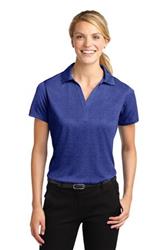 Sport-Tek  Ladies Heather Contender Polo. LST660