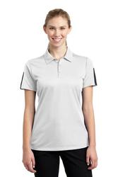 Sport-Tek Ladies PosiCharge Active TexturedColorblock Polo. LST695