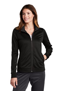 Sport-Tek  Ladies Tricot Track Jacket. LST94