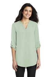 Port Authority Ladies Three-quarter-Sleeve Tunic Blouse. LW701