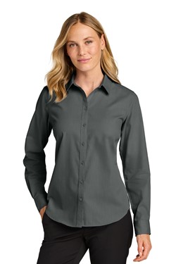 Port Authority Women's Long Sleeve Nailhead Easy Care Shirt LW816