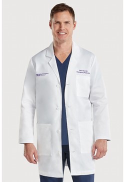 Med Couture Northwestern Med Mens Northwestern Lab Coat - MC6785