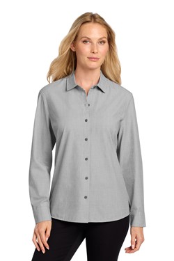 Mercer and Mettle Women's Long Sleeve Stretch Woven Shirt MM2001