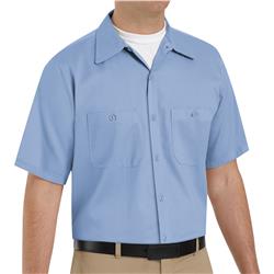 Men's Wrinkle-Resistant Cotton Work Shirt SC40LB