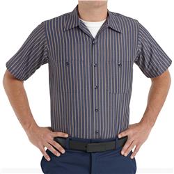 Men's Industrial Stripe Work Shirt SP24KN