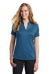 Nike Ladies Dri-FIT Hex Textured V-Neck Top. NKAA1848