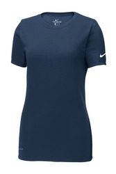 Nike Ladies Dri-FIT Cotton/Poly Scoop Neck Tee. NKBQ5234
