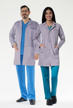 Unisex Lavender Lab Coat