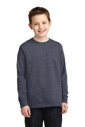 Port & Company  Youth Long Sleeve Core Cotton Tee. PC54YLS