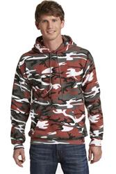 Port and Company Classic Camo Pullover HoodedSweatshirt. PC78HC